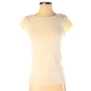 Lauren Ralph Lauren PS ivory short sleeve blouse